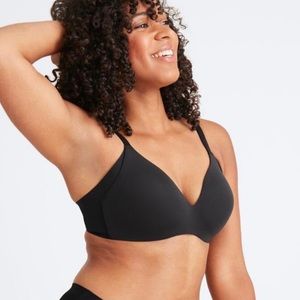 Knix WingWoman Bra size 4 Black NWT